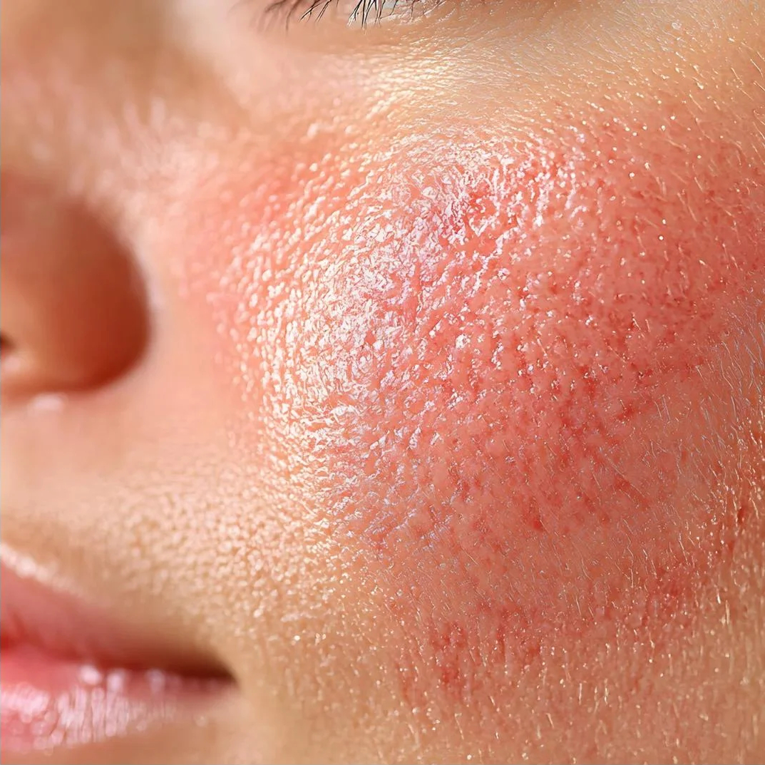 Rosasea redness